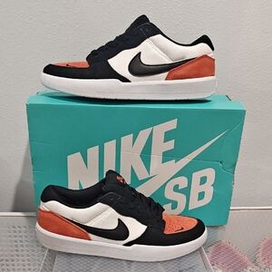 Nike SB Force 58 'White Cosmic Clay Black'